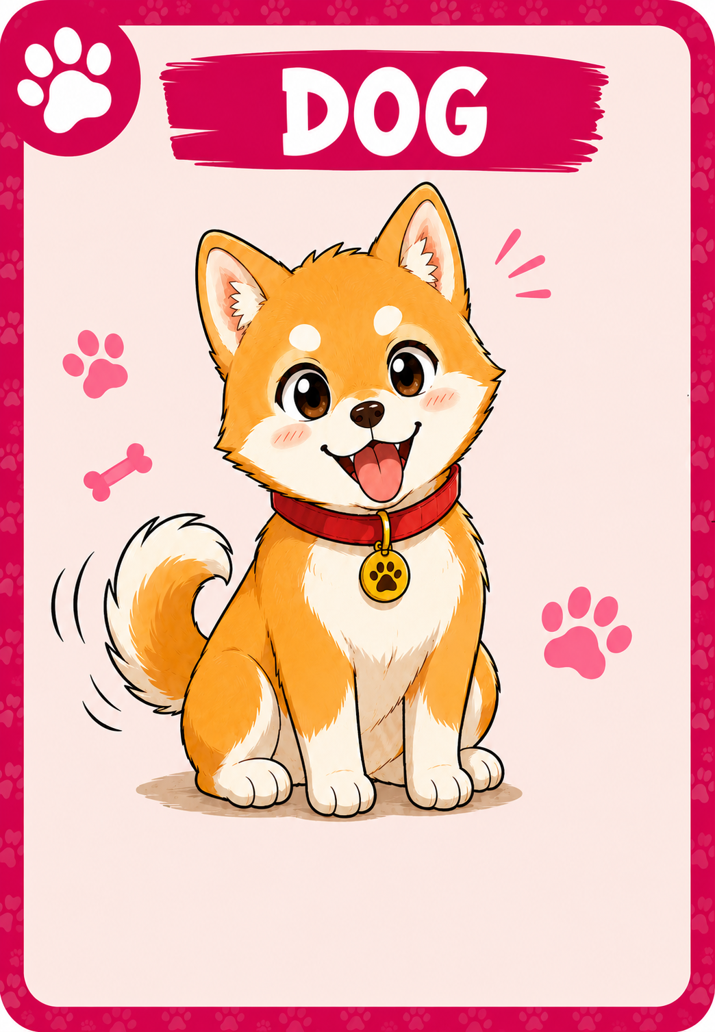 Dog Animal Attack card